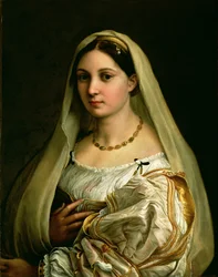 A fátyolos nő, avagy La Donna Velata, kb. 1516